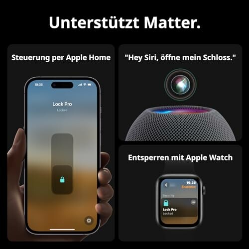 Apple-Geräte unterstützen Matter für Smart-Home-Steuerung