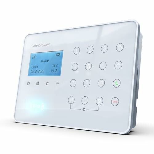 Hausalarmsystem mit Tastenfeld und Display