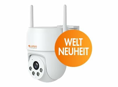 Lupus Überwachungskamera mit Weltneuheit-Ankündigung