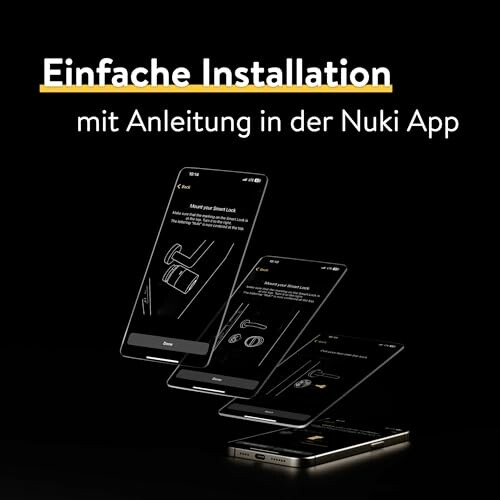 Smartphones mit Nuki Installationsanleitung