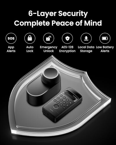 Sicherheitsschloss mit mehreren Funktionen