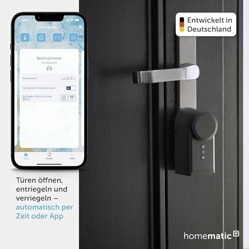 Smart-Türschloss mit App-Steuerung