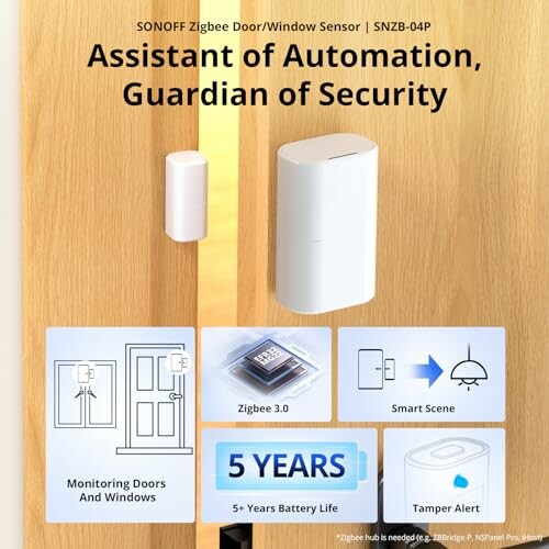 SONOFF SNZB-04P Zigbee Tür- und Fenstersensor