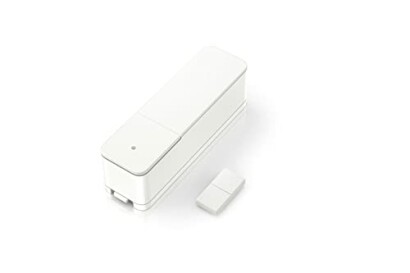 Weißer intelligenter Sensor mit kleinem Magnet.